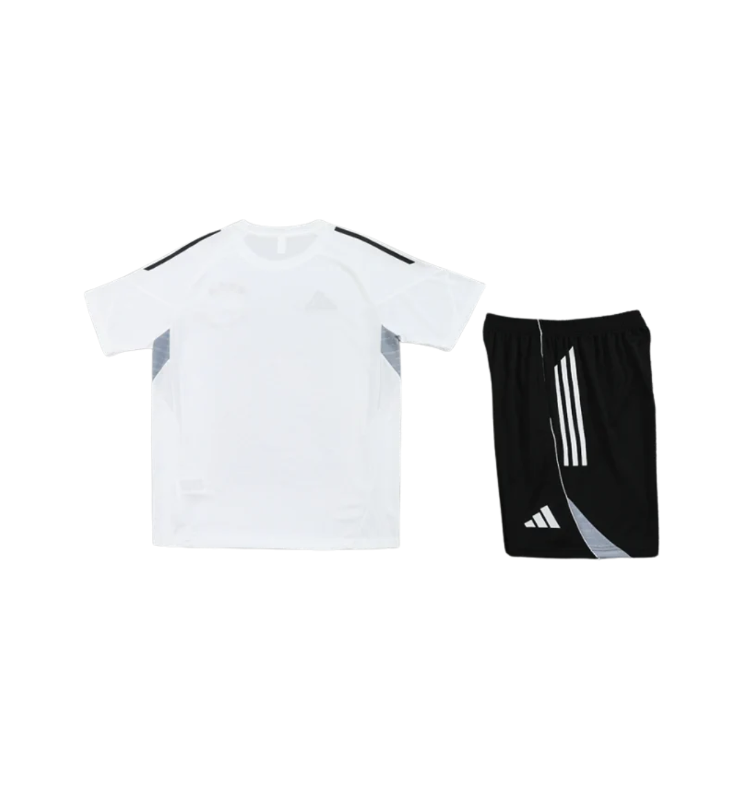 Chándal negro de manga corta y pantalones cortos de Alemania 2024