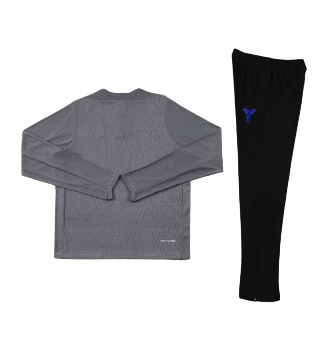 Barcelona 2025/2026 1/4 Zipper Tracksuit Grey