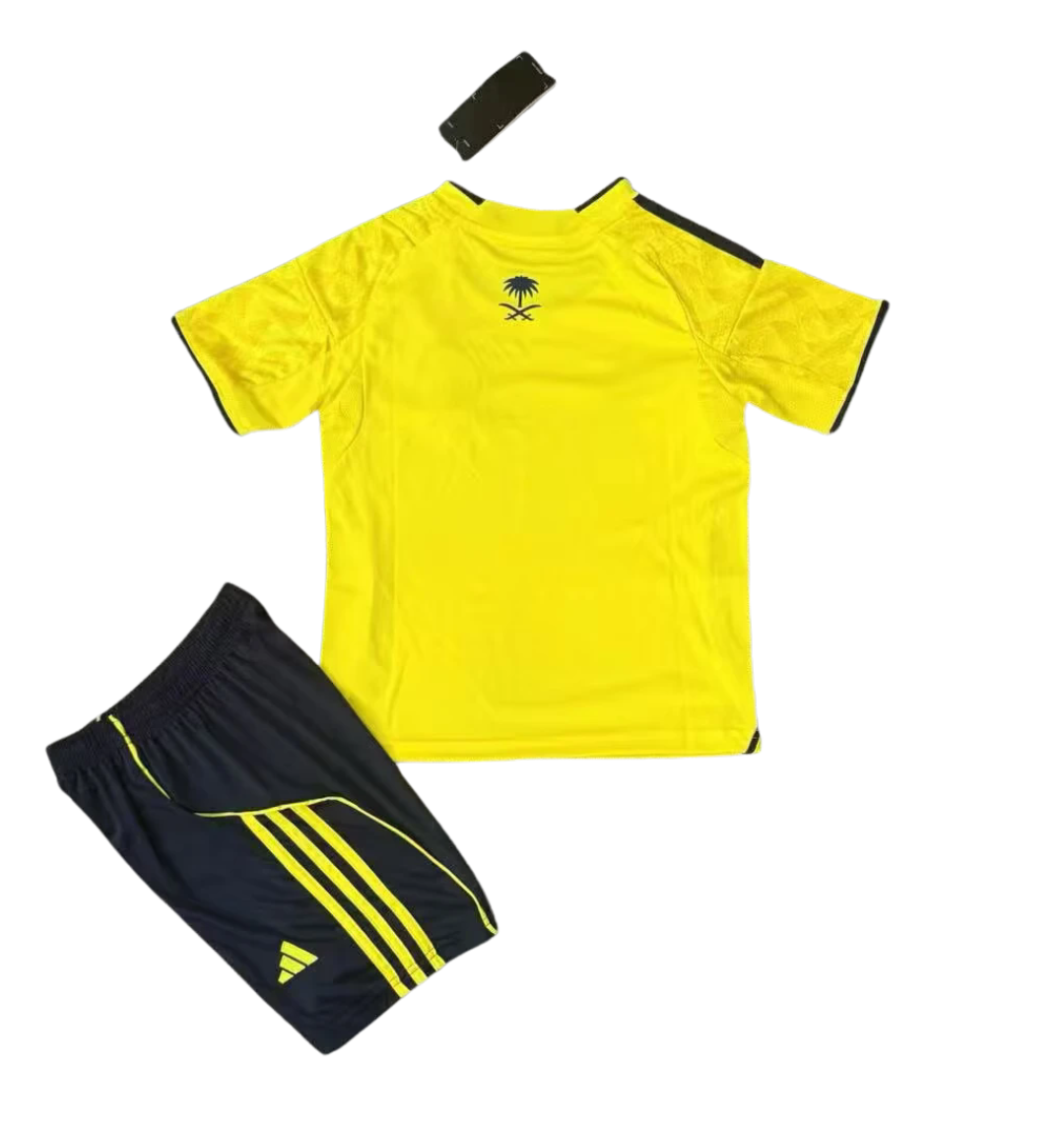 Al-Nassr FC 2025/2026 Home Set (Adults and Kids)