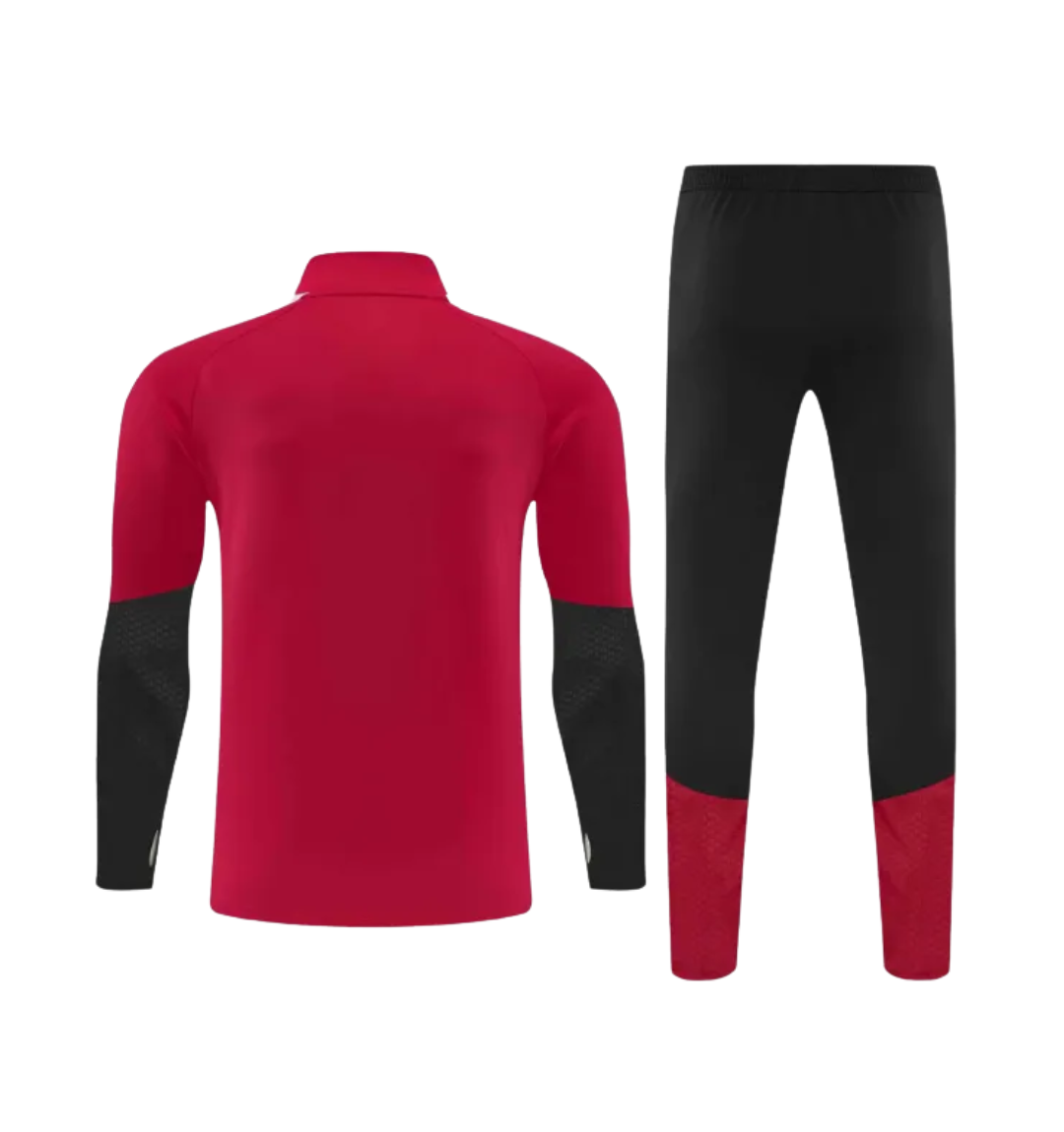 Chándal blanco con cremallera 1/4 de Alemania 2025