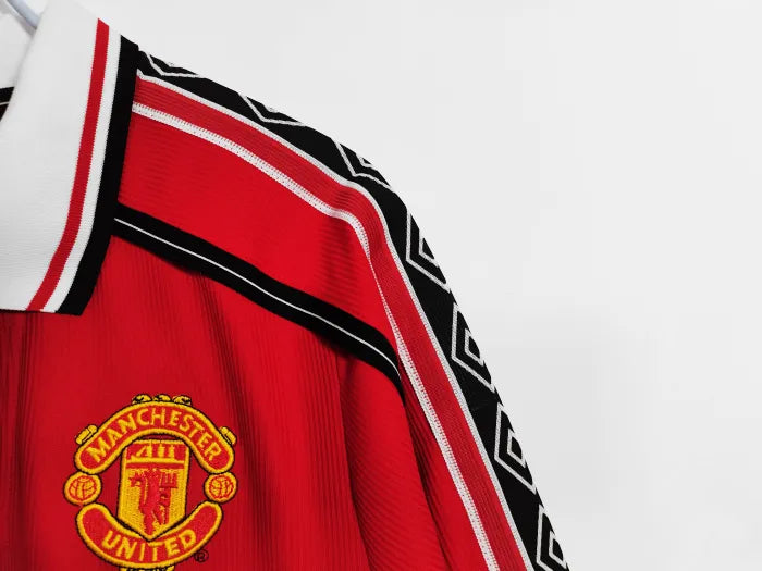 Camiseta retro de manga larga del Manchester United 1998/1999