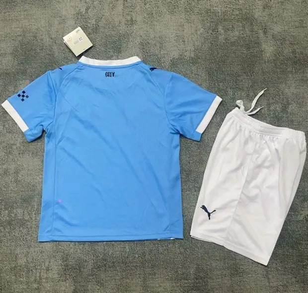 Conjunto local del Manchester City 2025/2026 (adultos y niños)