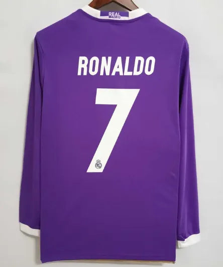 Camiseta de manga larga visitante del Real Madrid 2016/2017