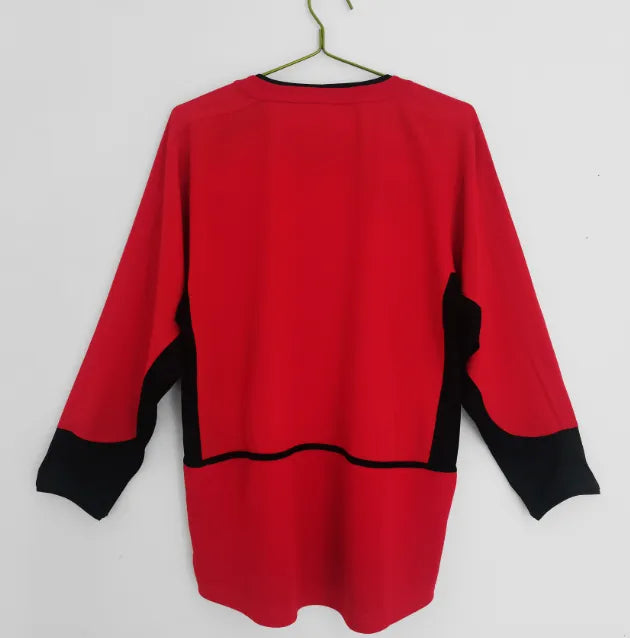 Camiseta retro de manga larga del Manchester United 2003/2004