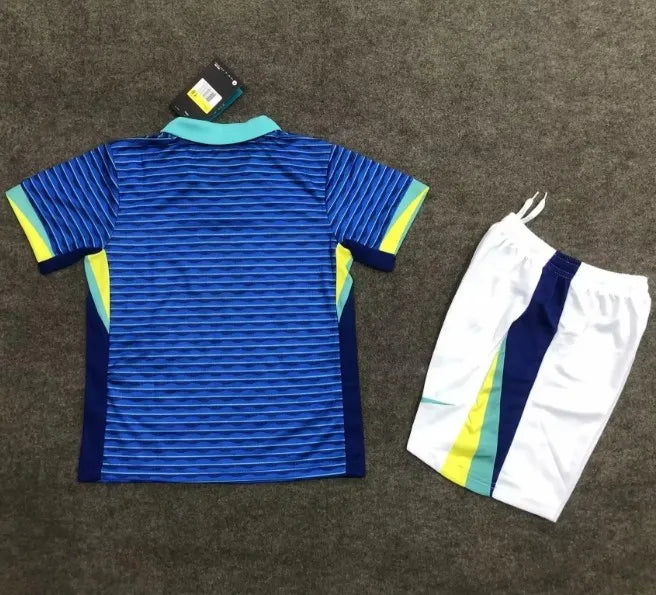 Conjunto visitante de Brasil 2024 (adultos y niños)