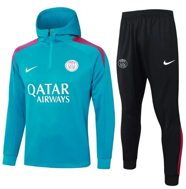 Chándal con capucha azul del PSG 2024/2025