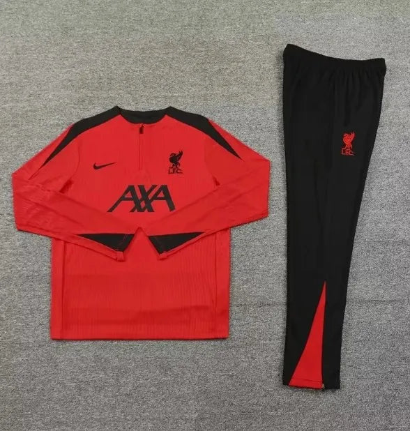 Chándal Liverpool 2024/2025 con cremallera 1/4 rojo