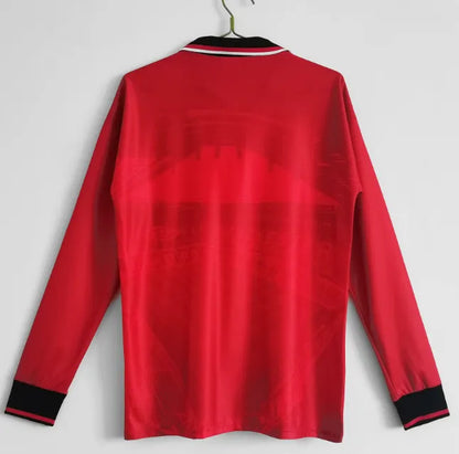 Camiseta retro de manga larga del Manchester United 1994/1995