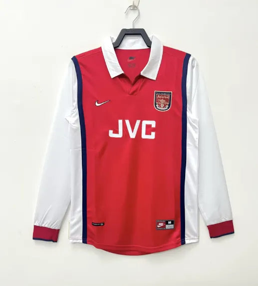 Camiseta retro de manga larga del Arsenal 1998/1999