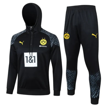 Chándal con capucha negro del Dortmund 2023/2024