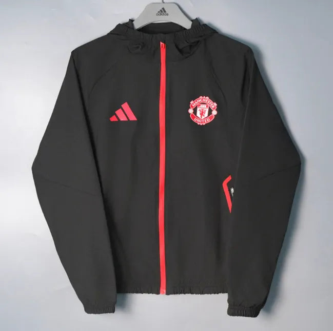 Manchester United 2026/2027 Windbreaker Black