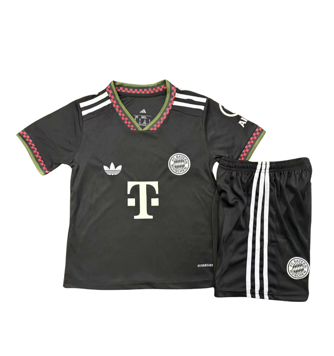 Tercera equipación del Bayern Múnich 2025/2026 (adultos y niños)