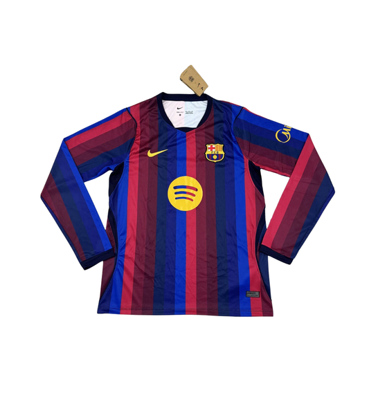 Camiseta de manga larga local del Barcelona 2025/2026