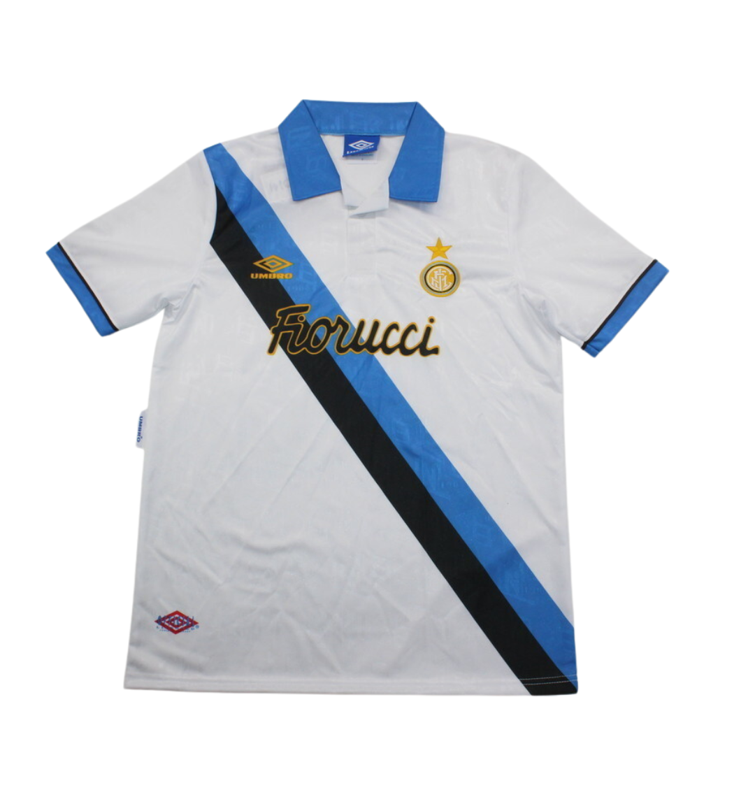 Retro de visitante del Inter de Milán 1994/1995
