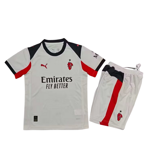 Conjunto visitante del AC Milan 2025/2026 (adultos y niños)