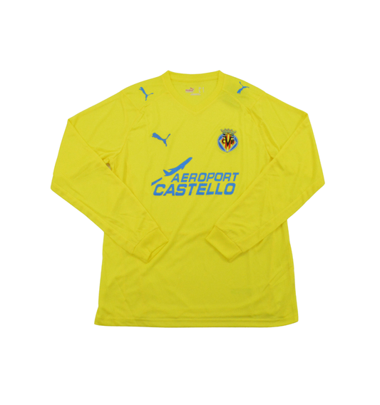 Villareal 2008/2009 Home Retro Long Sleeve