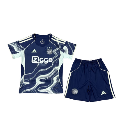 Conjunto visitante del AFC Ajax 2025/2026 (adultos y niños)