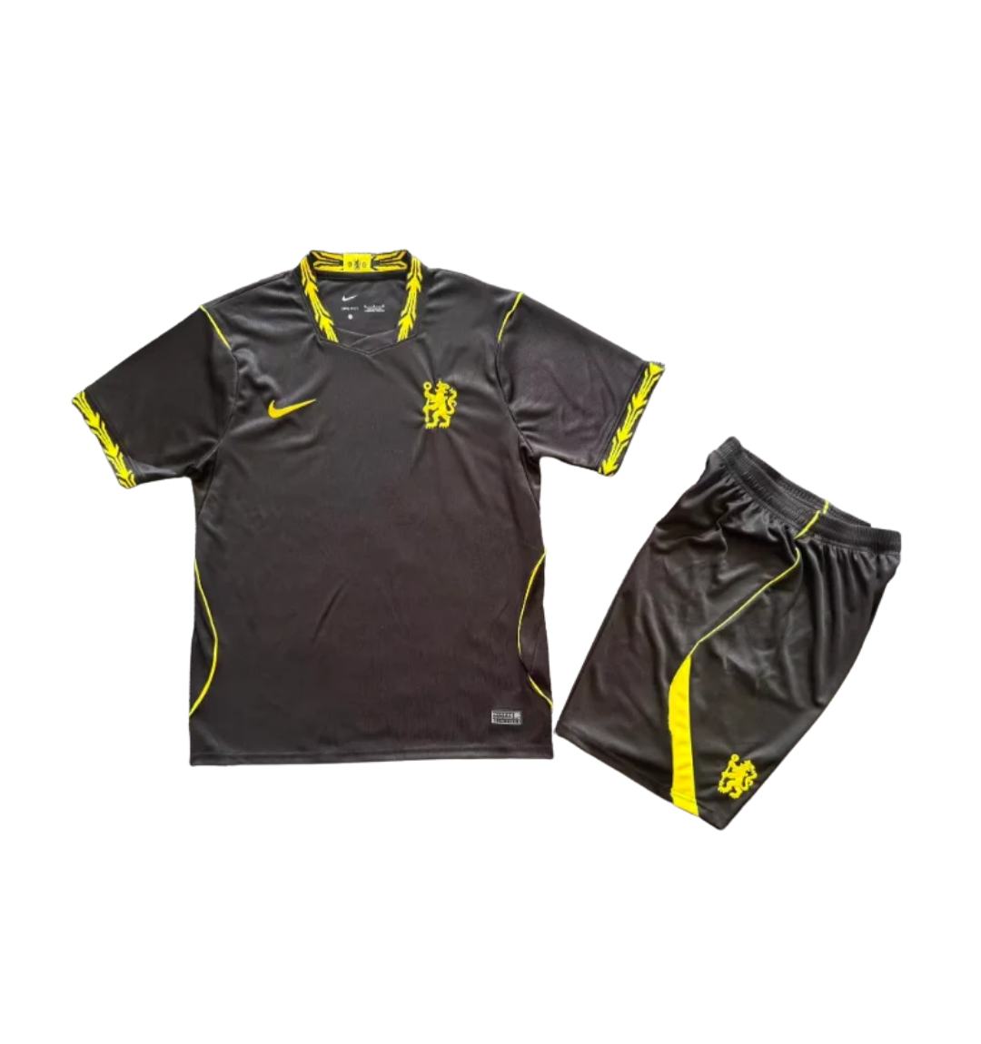 Conjunto local del Chelsea 2025/2026 (adultos y niños)