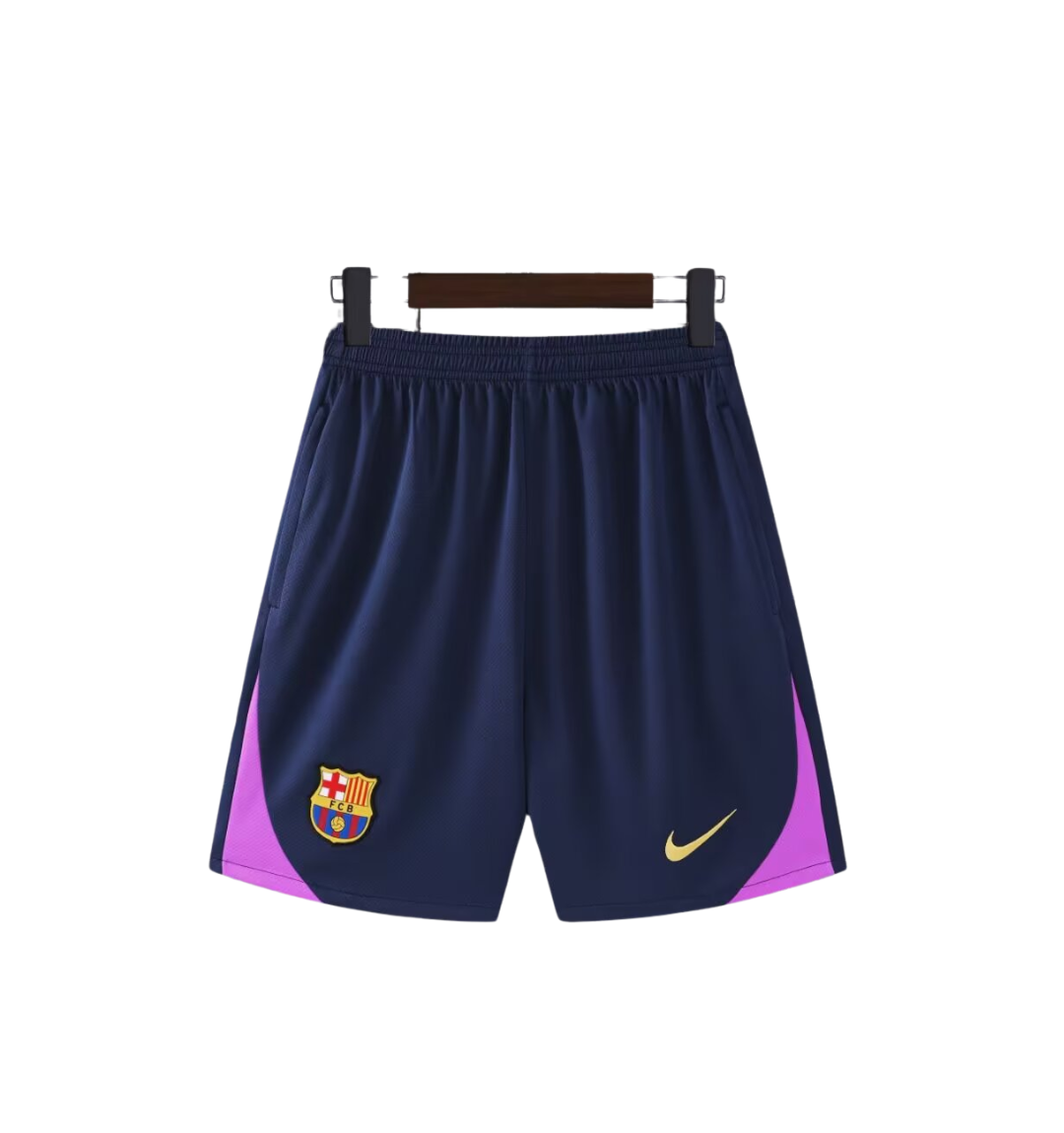 شورت تدريب برشلونة لموسم 2025/2026 باللون الوردي