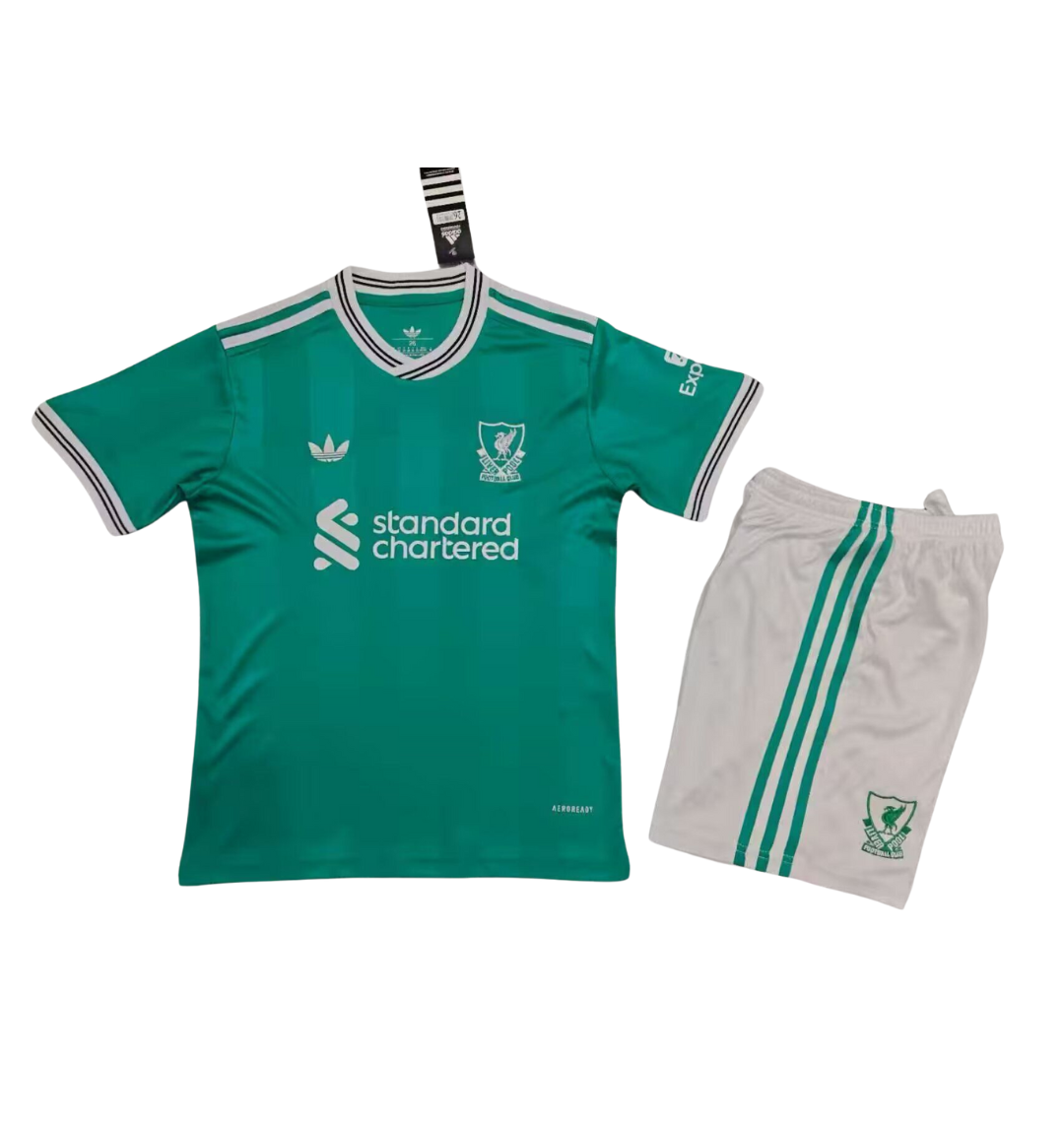 Tercera equipación del Liverpool 2025/2026 (adultos y niños)