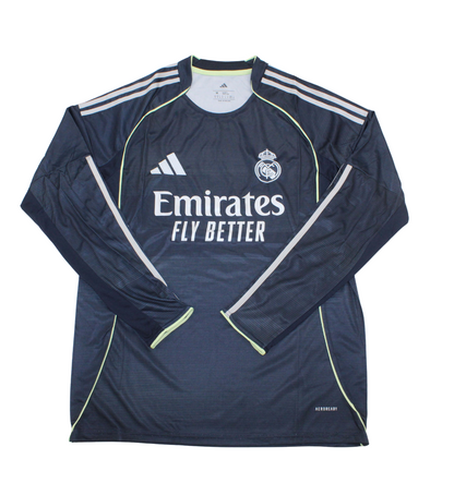 Camiseta de manga larga visitante del Real Madrid 2025/2026