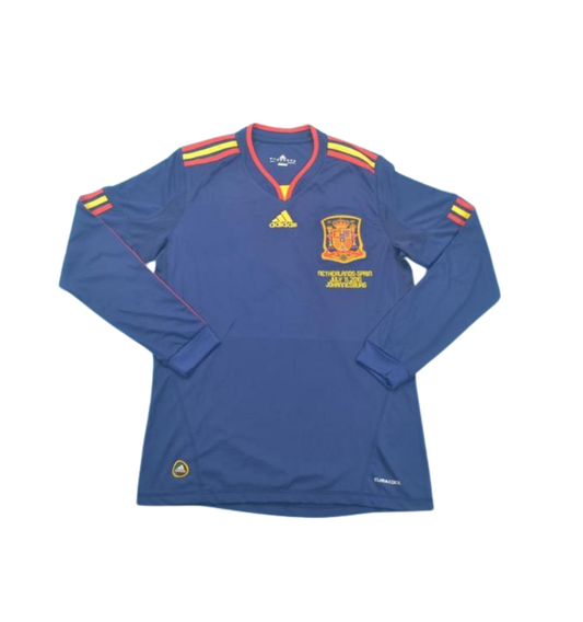 Spain 2010 Away Retro Long Sleeve