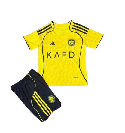 Al-Nassr FC 2025/2026 Home Set (Adults and Kids)