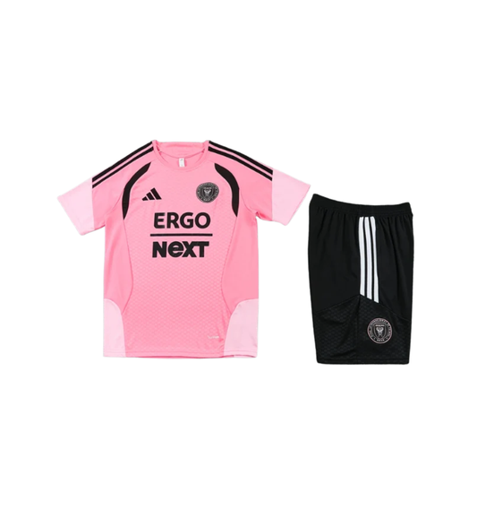 Chándal rosa de manga corta y pantalones cortos del Inter Miami 2023