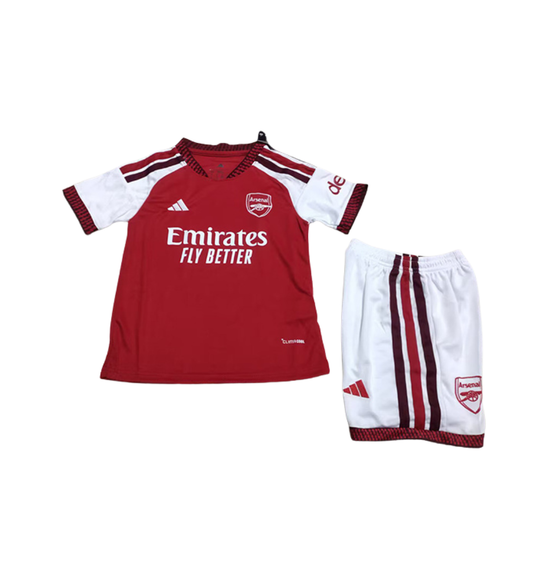 Conjunto local del Arsenal 2025/2026 (adultos y niños)