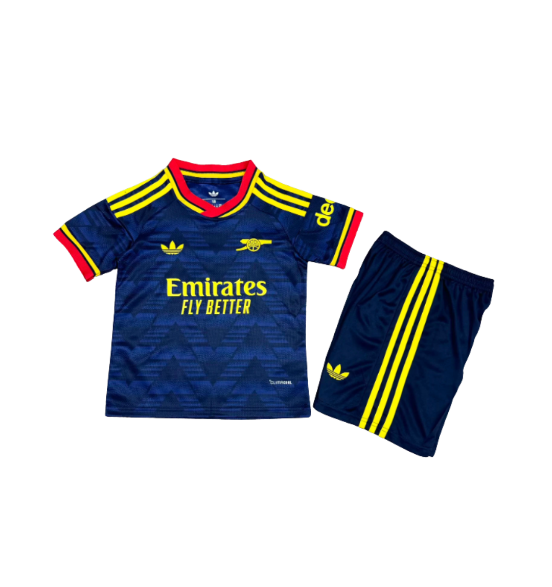 Conjunto local del Arsenal 2025/2026 (adultos y niños)