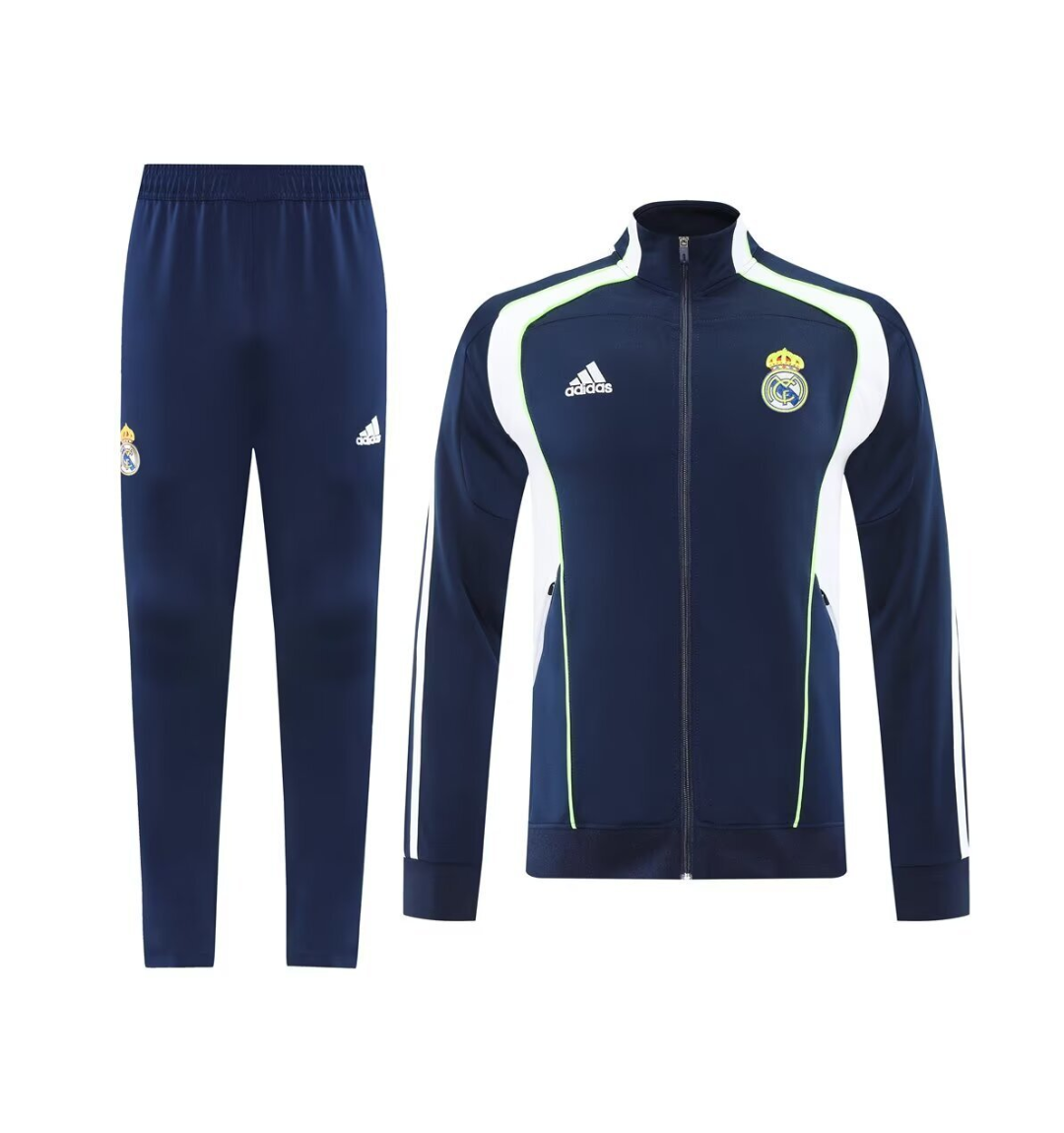 Chaqueta chándal azul marino del Real Madrid 2025/2026