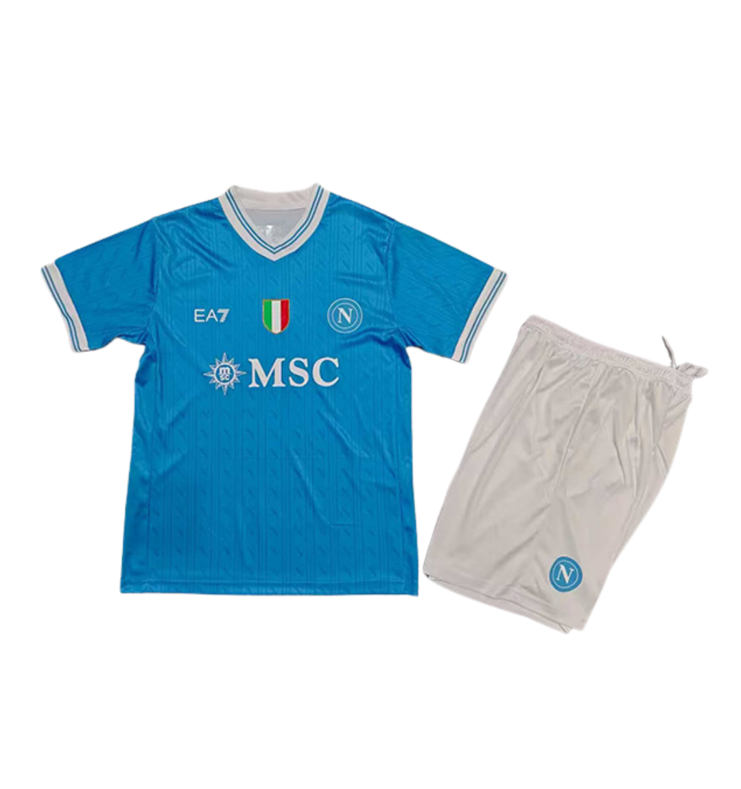 Conjunto local del Napoli 2025/2026 (adultos y niños)