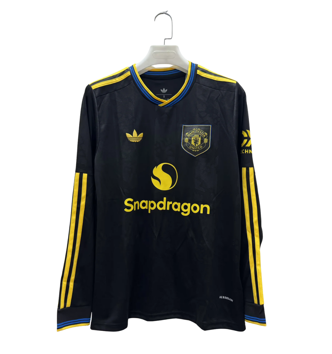 Camiseta de manga larga de la tercera equipación del Manchester United 2025/2026