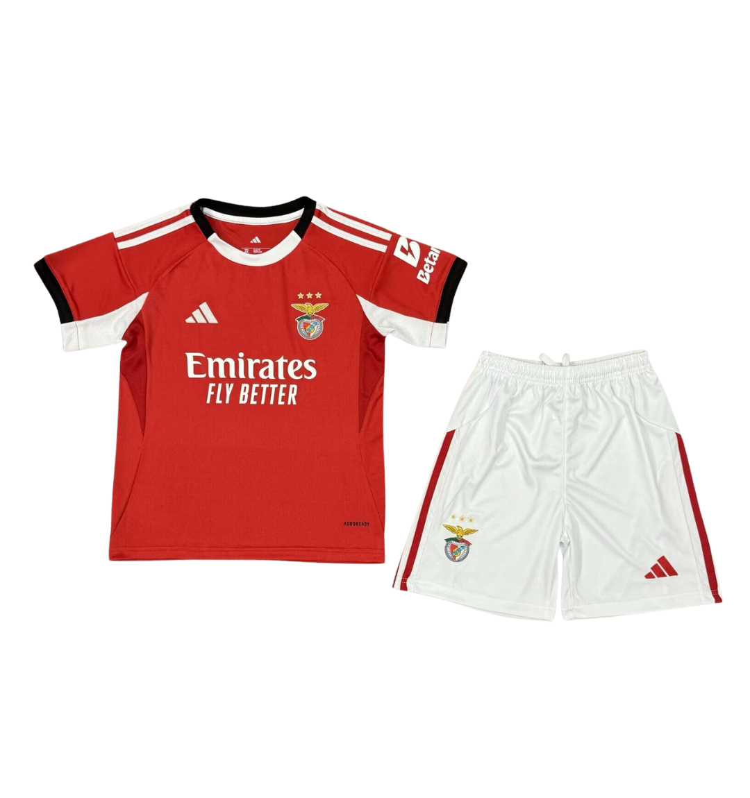 Conjunto local del Benfica 2025/2026 (adultos y niños)