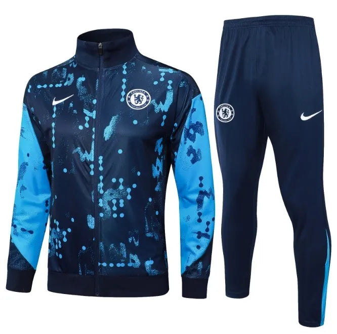 Chaqueta de chándal azul del Chelsea 2024/2025
