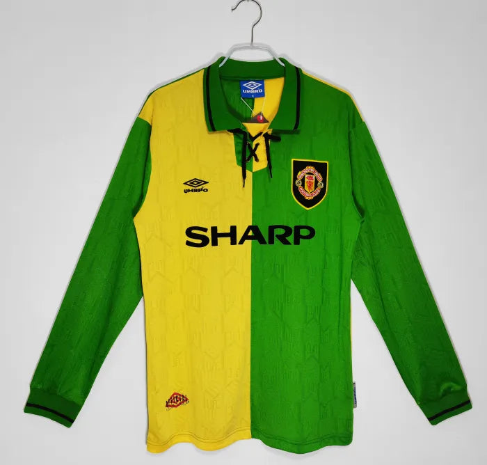 Camiseta retro de manga larga del Manchester United 1992/1994