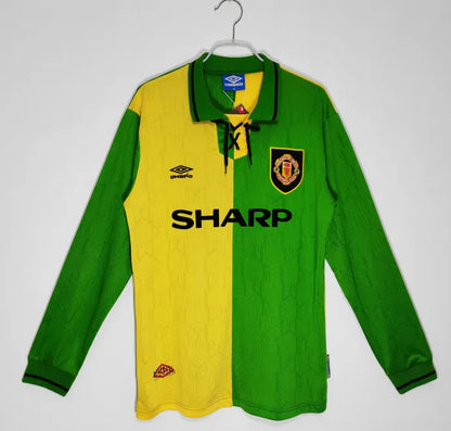 Camiseta retro de manga larga del Manchester United 1992/1994