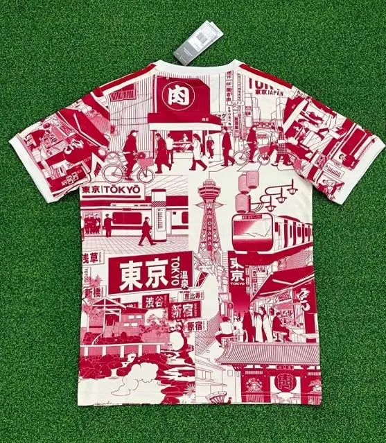 Concepto rojo de Tokio, Japón