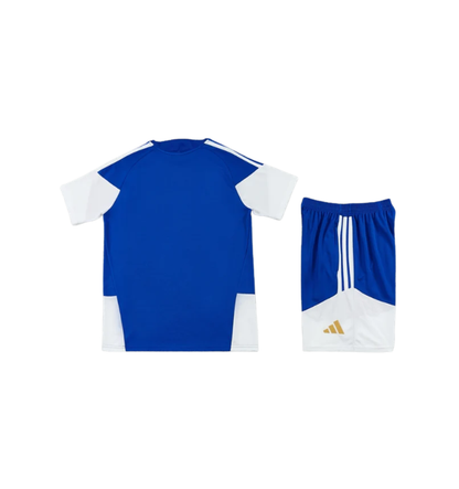 Chándal rojo de manga corta/pantalones cortos del Manchester United 2023/2024