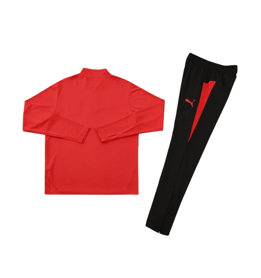 بدلة رياضية حمراء بسحاب ربعي، البرتغال 2026