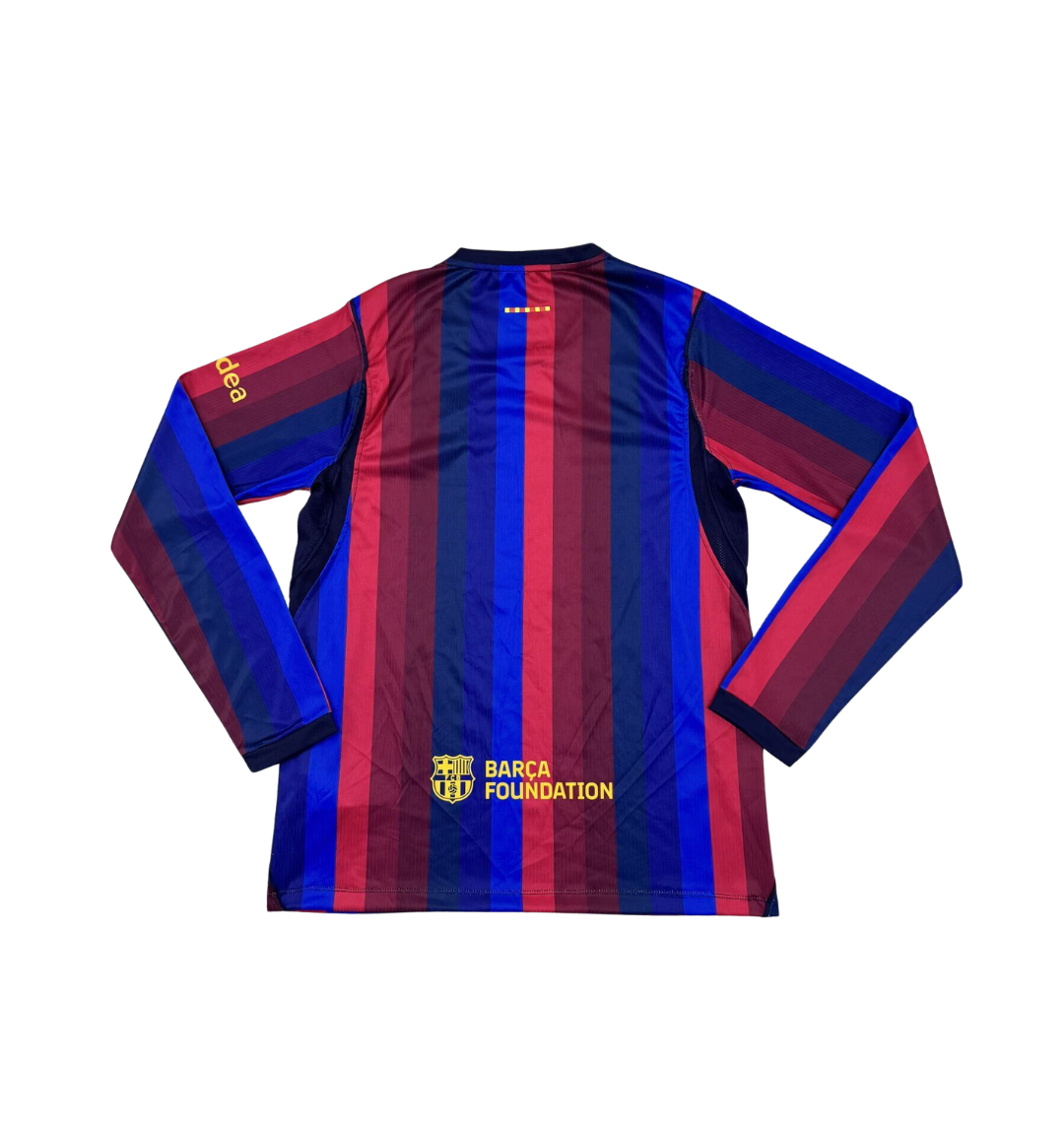 Camiseta de manga larga local del Barcelona 2025/2026