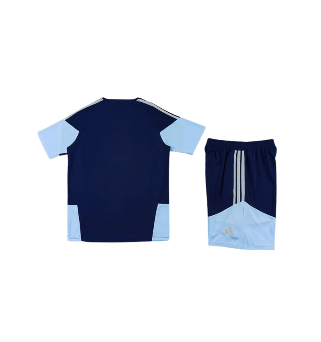 AFC Ajax 2026/2027 Short Sleeve/Shorts Tracksuit Blue