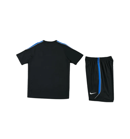 Chándal azul de manga corta/pantalones cortos del Atlético de Madrid 2025/2026
