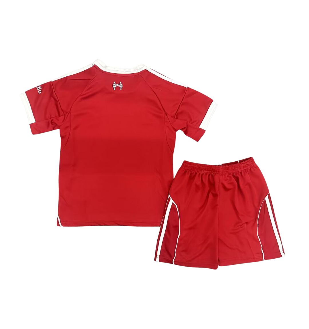 Conjunto local del Liverpool 2025/2026 (adultos y niños)
