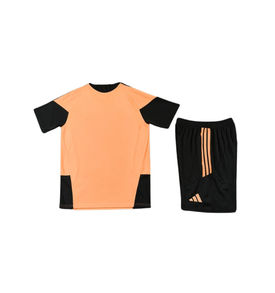 Chándal azul de manga corta/pantalones cortos del Arsenal 2025/2026