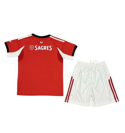 Conjunto local del Benfica 2025/2026 (adultos y niños)