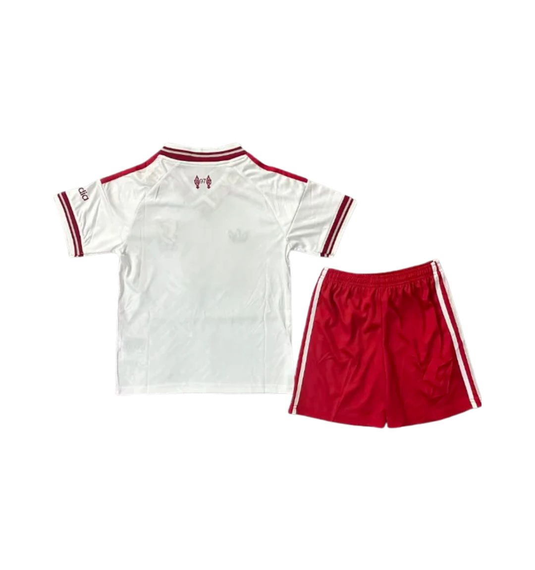 Conjunto local del Liverpool 2025/2026 (adultos y niños)