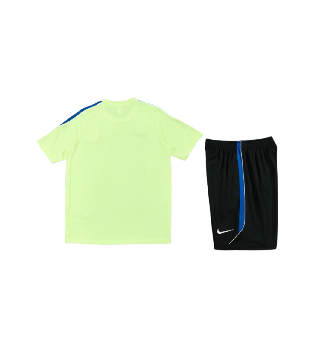 Chándal azul de manga corta/pantalones cortos del Atlético de Madrid 2025/2026