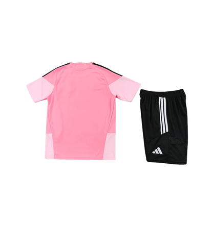 Chándal rosa de manga corta y pantalones cortos del Inter Miami 2023
