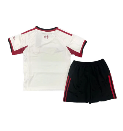 Conjunto visitante del Liverpool 2025/2026 (adultos y niños)
